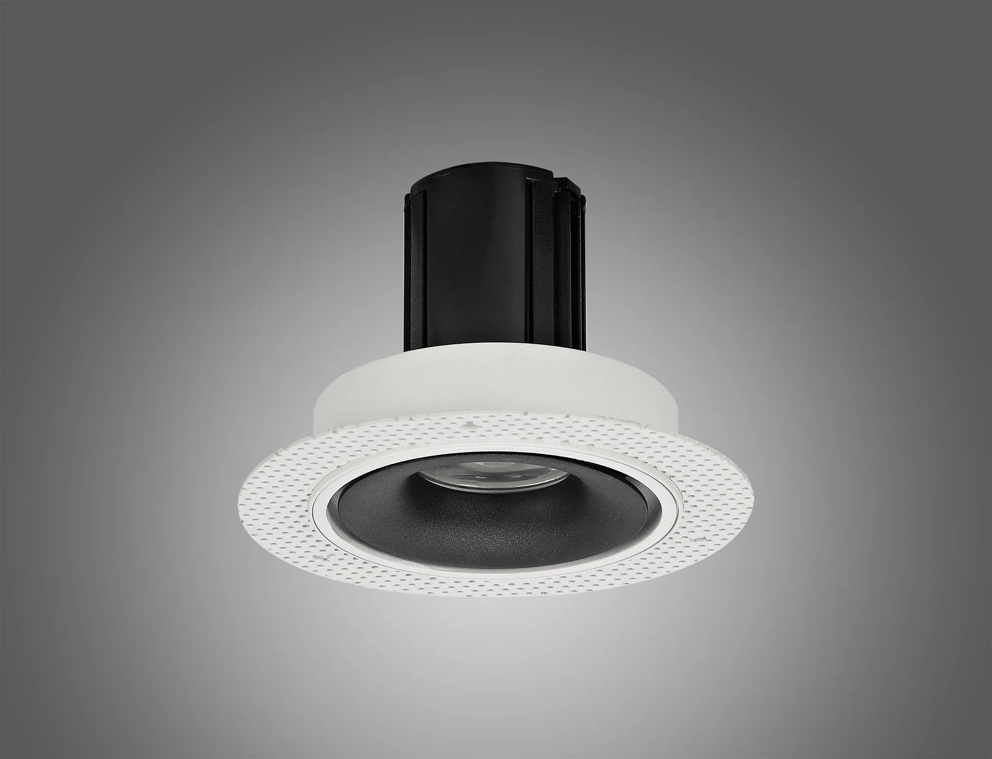 Bolor T 10 Tridonic Powered 10W 4000K 810lm 36° CRI>90 LED Engine White/Black Trimless Fixed Recessed Spotlight, IP20 DM201098  Dlux Bolor T 10